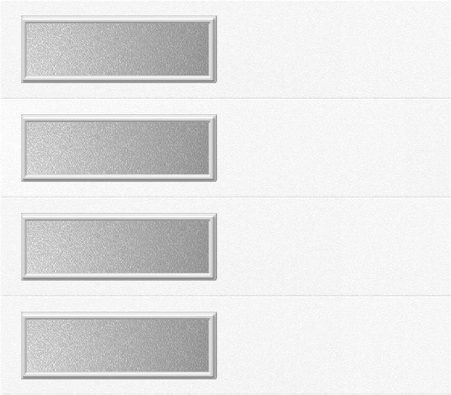 8x7 - Clear - Stockton With glass Short - White