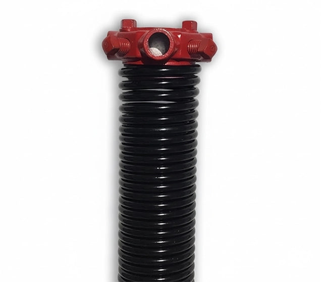 Oil Tempered Torsion Spring - .234 x 1 3/4" x 30.5" - Left Side - Red Cone