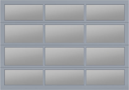 10'x7' Window - Aluminum - Clear Anodized - White Laminate