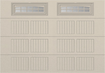 10x7 - Cascade - Obscure With glass - Almond