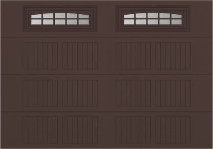 10x7 -  Cascade - Obscure With glass - Brown