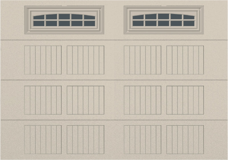 10x7 - Cascade - Tinted - With glass - Almond