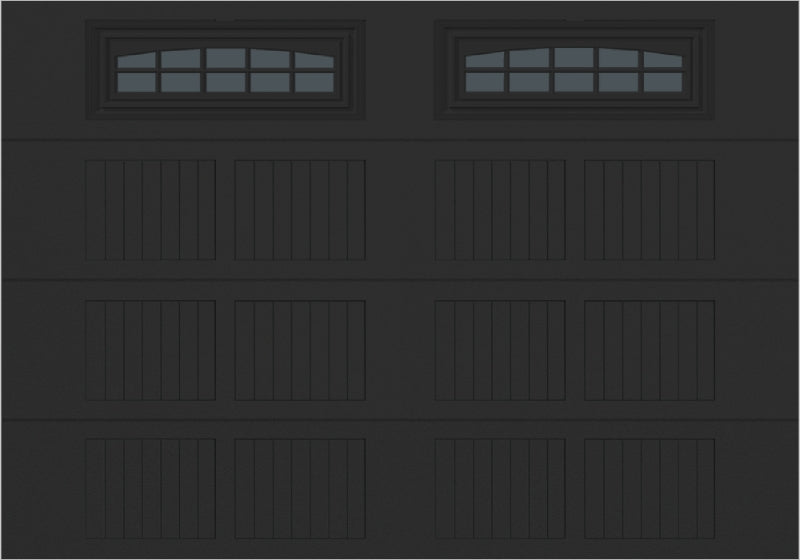 10x7 -  Cascade - Tinted - With glass - Black