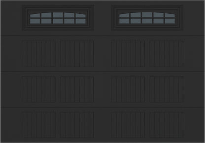 10x7 -  Cascade - Tinted - With glass - Black