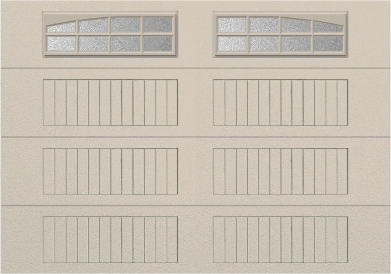 10x7 - Arched Stockton Long - ObscureWith glass Long - Almond