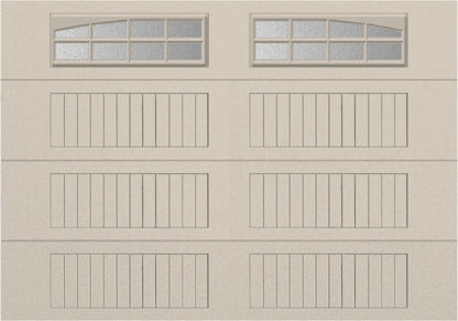 10x7 - Arched Stockton Long - ObscureWith glass Long - Almond