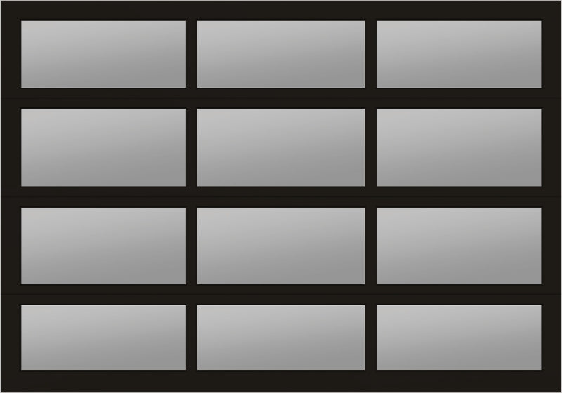 10'x7' Window - Aluminum - Dark Bronze - Clear