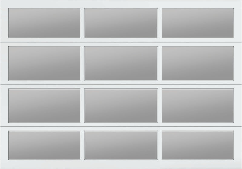 10'x7' Window - Aluminum - White - Clear