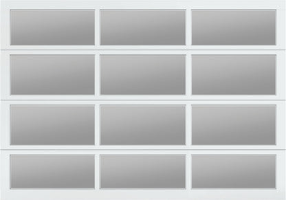 10'x7' Window - Aluminum - White - Clear