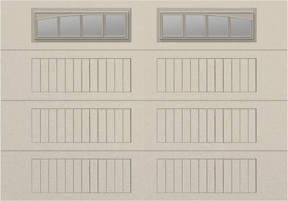 10x7 - Long with glass Arched Stockbridge Long - Clear  With glass Long - Almond