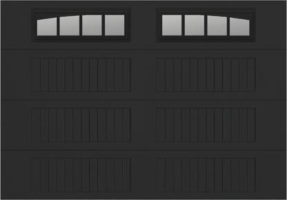 10x7 -  Long with glass Arched Stockbridge Long - Clear  With glass Long - Black