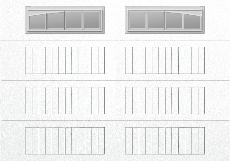 10x7 -  Long with glass Arched Stockbridge Long - Clear  With glass Long - White
