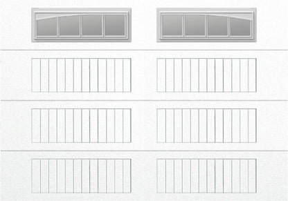 10x7 -  Long with glass Arched Stockbridge Long - Clear  With glass Long - White