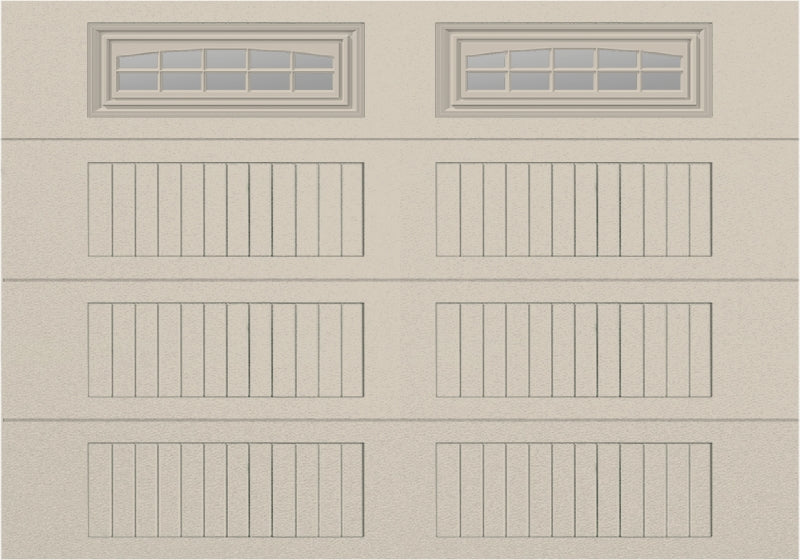 10x7 - Cascade - Clear  With glass Long - Almond