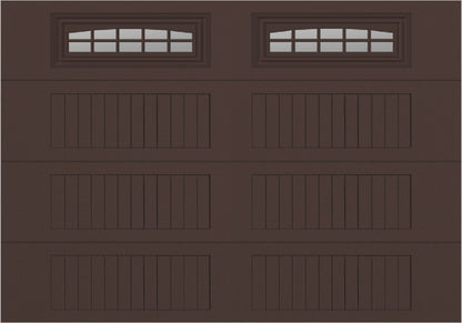 10x7 -  Cascade - Clear  With glass Long - Brown