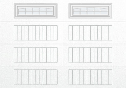10x7 -  Cascade - Frosted  With glass Long - White
