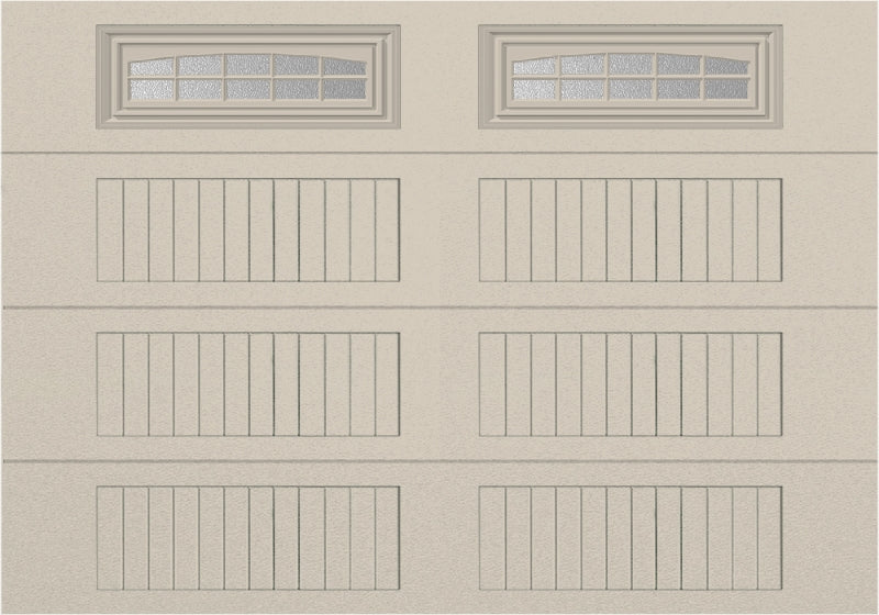 10x7 - Cascade - Obscure  With glass Long - Almond