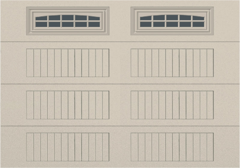 10x7 - Cascade - Tinted  With glass Long - Almond