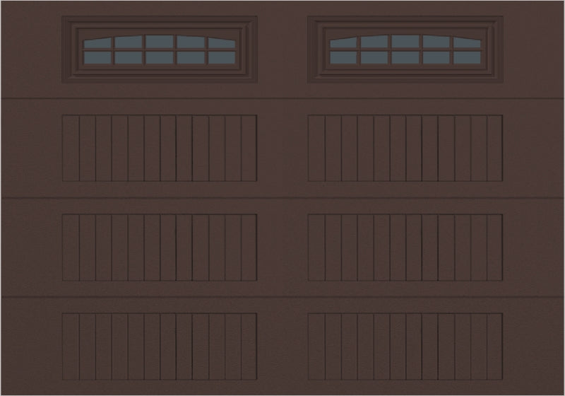 10x7 -  Cascade - Tinted  With glass Long - Brown