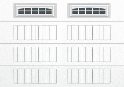 10x7 -  Cascade - Tinted  With glass Long - White