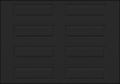 10x7 - No glass Long - Black