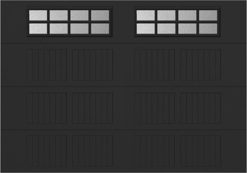 10x7 -  Obscure- Stockton With glass - Black.