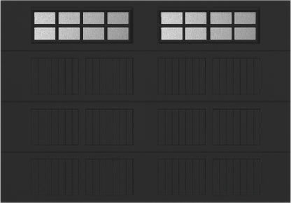 10x7 -  Obscure- Stockton With glass - Black.