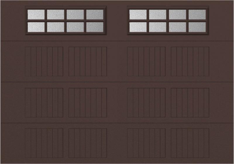 10x7 -  Obscure- Stockton With glass - Brown.