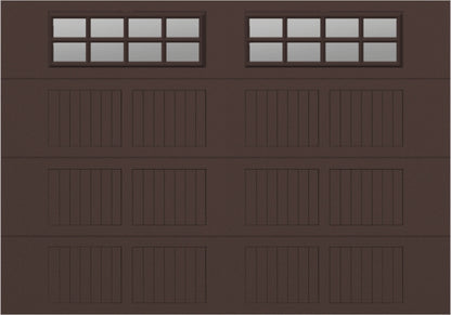 10x7 - Clear -  Stockton With glass Short - Brown