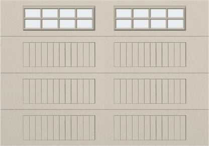 10x7 - Frosted - Long - Stockton With glass Long - Almond.