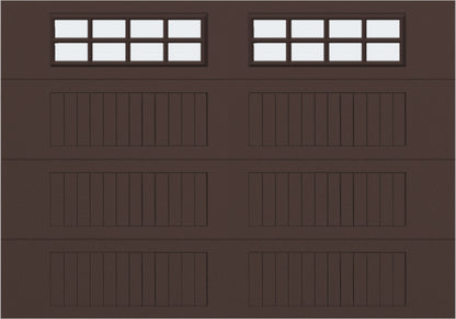 10x7 - Frosted  - Long - Stockton With glass Long - Brown