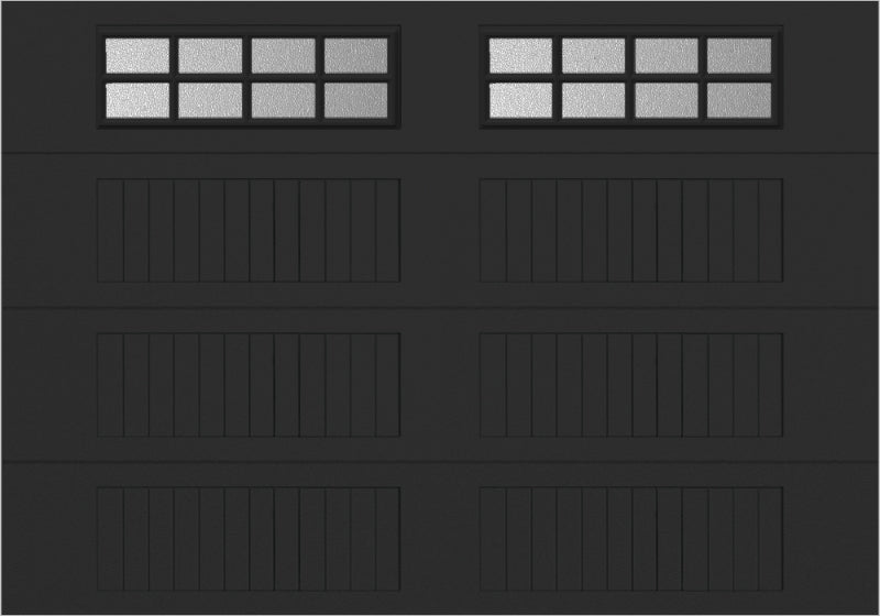 10x7 -  Obscure- Stockton With glass Long - Black