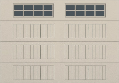 10x7 -  Tinted - Long Stockton With glass - Almond