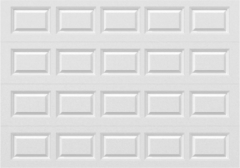 10x7 Short No Glass - White