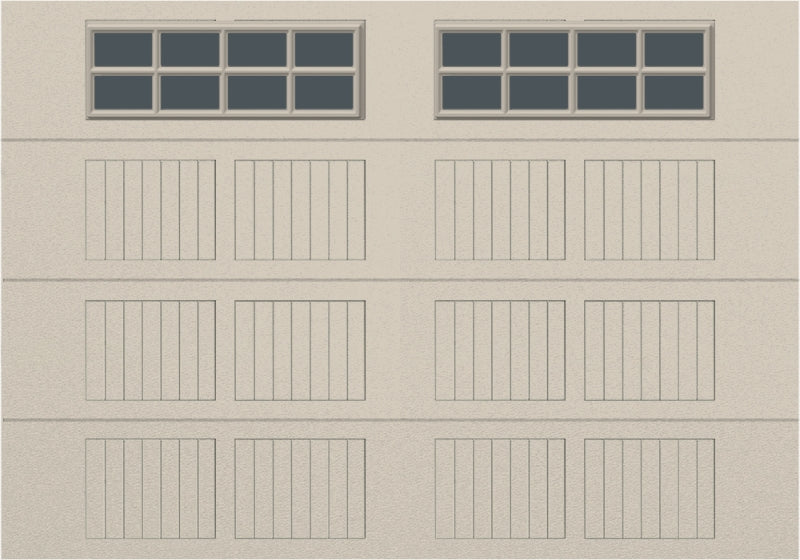 10x7 -  Tinted- Stockton With glass - Almond