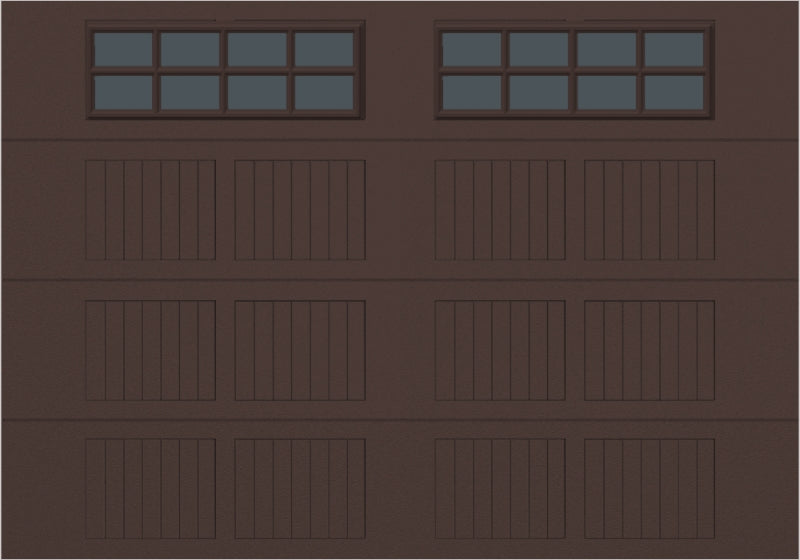 10x7 -  Tinted- Stockton With glass - Brown