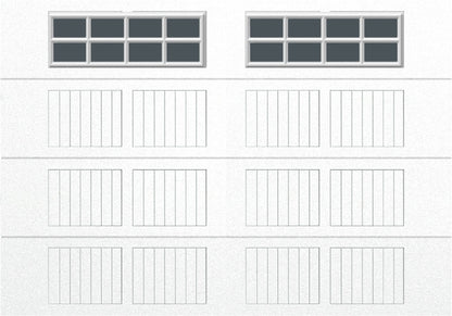 10x7 -  Tinted- Stockton With glass - White