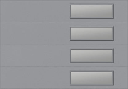 10'x7' Window - Skyflush Right -  Gray - Clear