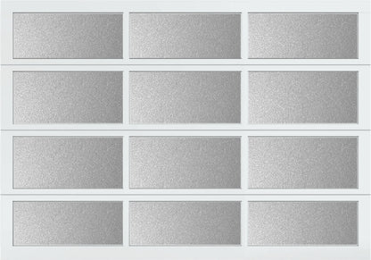 10'x7' Window - Aluminum - White - Obscure