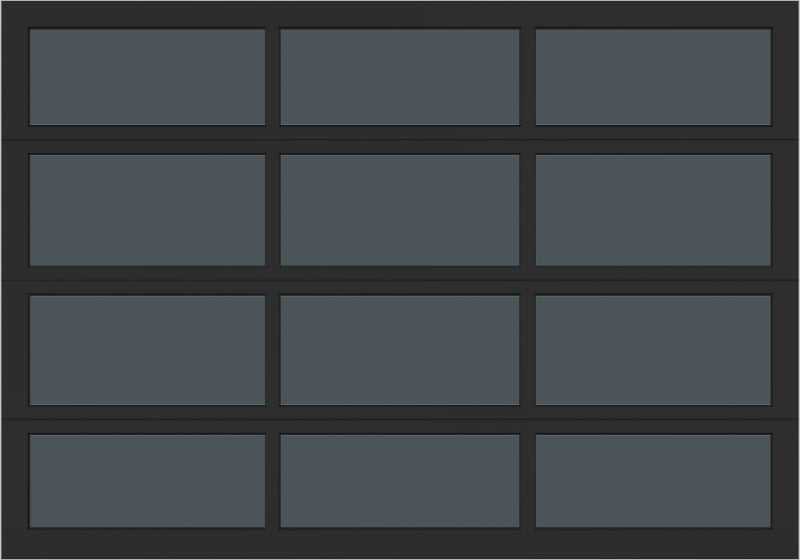 10'x7' Window - Aluminum  - Brown - Tinted 