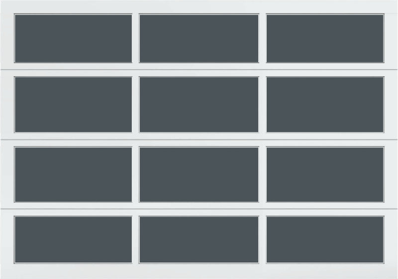 10'x7' Window - Aluminum - White - Tinted 