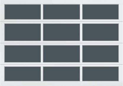 10'x7' Window - Aluminum - White - Tinted 