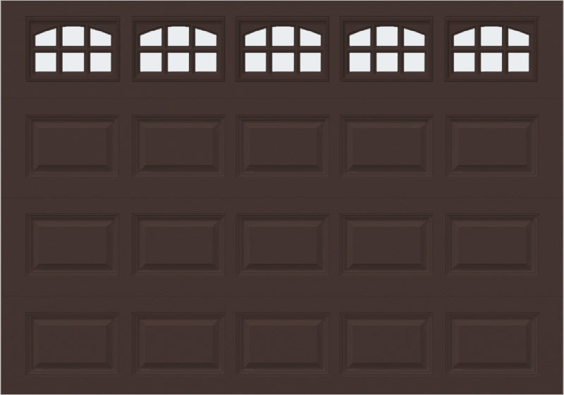 10x7 -  Cascade Short - Frosted  With glass - Brown