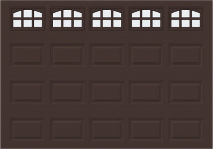 10x7 -  Cascade Short - Frosted  With glass - Brown