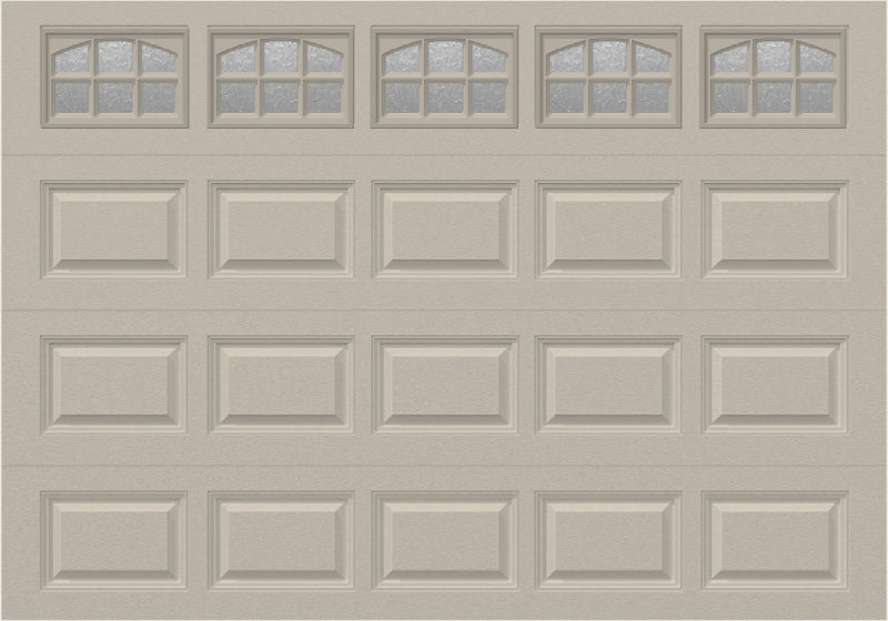 10x7 - Cascade - Obscure With glass - Almond