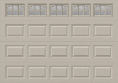 10x7 - Cascade - Obscure With glass - Almond