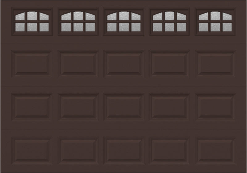 10x7 -  Cascade - Obscure With glass - Brown