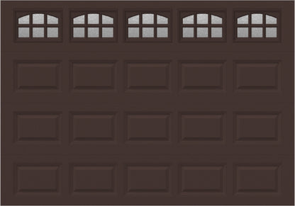 10x7 -  Cascade - Obscure With glass - Brown