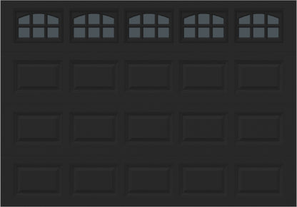 10x7 -  Cascade - Tinted - With glass - Black