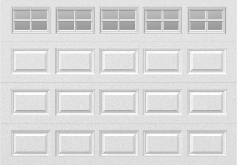 10x7 - Clear -  Stockton With glass - White